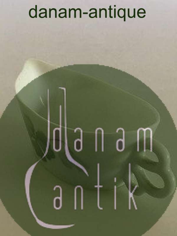 Royal Copenhagen Art Nouveau Lille Flødekande med Hank No. 198