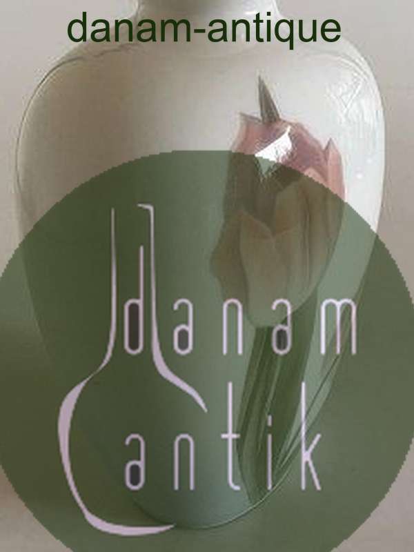 Royal Copenhagen Art Nouveau Vase med Tulipaner No 201/134D