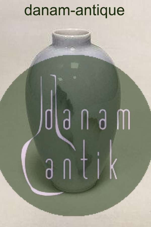 Royal Copenhagen Art Nouveau Lille Vase med fisk No 89/47A