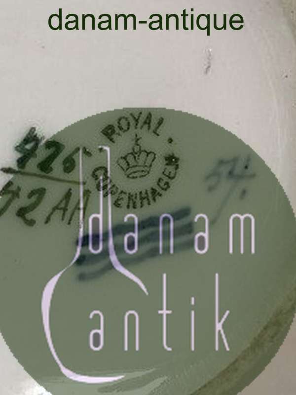 Royal Copenhagen Art Nouveau Flagermus Vase No 475/42aa