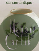 Royal Copenhagen Vase med Lilla Blomstermotiv