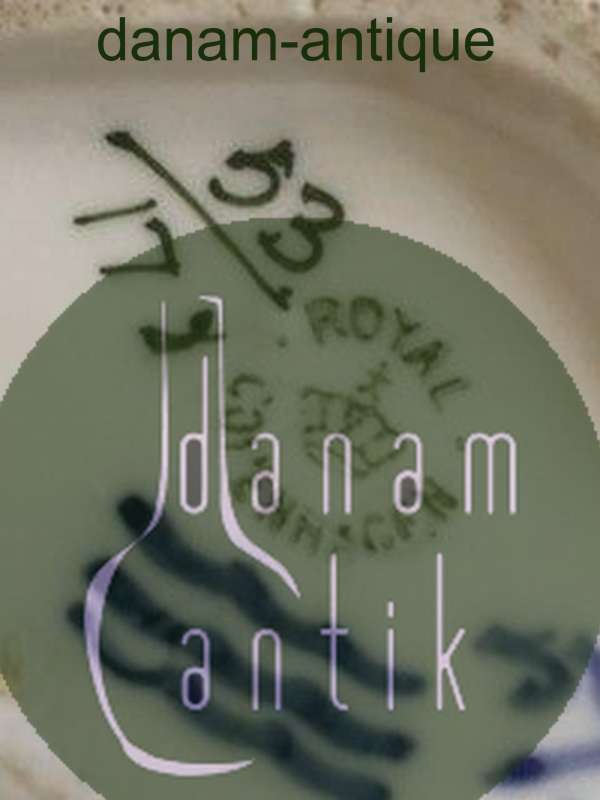 Royal Copenhagen Art Nouveau Delfin Skål No 53/17