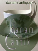 Royal Copenhagen Art Nouveau Lille Højhankskop med Underkop No. 1242/4