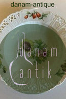 Royal Copenhagen Saxon Flower Deep Teller in Luxusausführung mit durchbrochenem Rand.