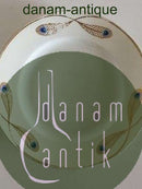 Royal Copenhagen No 118 Side Dish w. Golden Peacock Feather Ornament