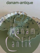 Royal Copenhagen Blaue kannelierte Cabaret-Schale Nr. 395