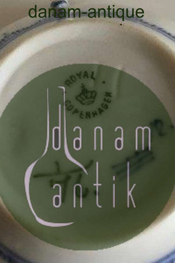 Royal Copenhagen Musselmalet Riflet Tekop og Underkop No 76