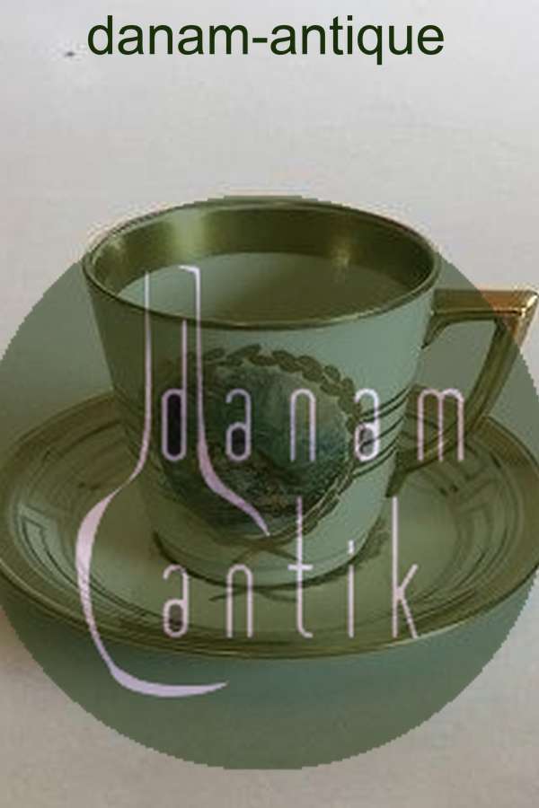 Royal Copenhagen Mythological Decoration with Cupid Coffee Cup