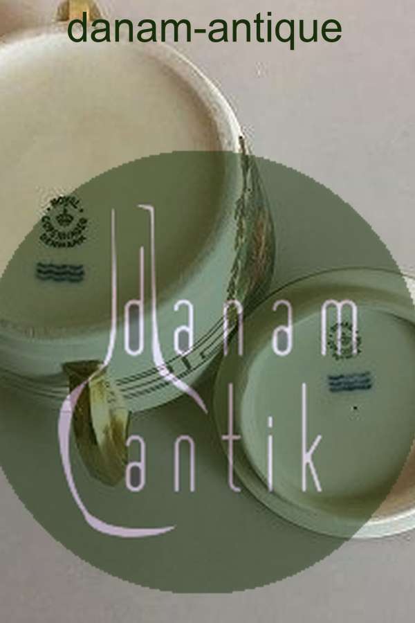 Royal Copenhagen Mythological Decoration with Cupid Sugar Bowl