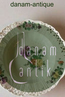 Royal Copenhagen Saxon Flower Deep Plate Premium model with pierced border