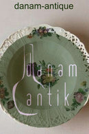 Royal Copenhagen Saxon Flower Deep Teller in Luxusausführung mit durchbrochenem Rand.