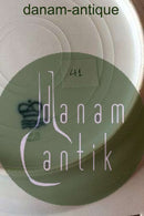 Royal Copenhagen Saksisk Blomst Dyb Tallerken i luksusmodel med gennembrudt kant.