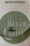 Royal Copenhagen Saksisk Blomst Middags-/Frugttallerken i luksusmodel med gennembrudt kant.