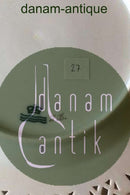 Royal Copenhagen Saksisk Blomst Middags-/Frugttallerken i luksusmodel med gennembrudt kant.