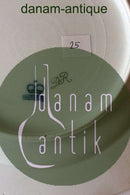 Royal Copenhagen Saksisk Blomst Middags-/Frugttallerken i luksusmodel med gennembrudt kant.