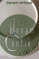 Royal Copenhagen Saksisk Blomst Middags-/Frugttallerken i luksusmodel med gennembrudt kant.