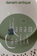 Royal Copenhagen Saksisk Blomst Middags-/Frugttallerken i luksusmodel med gennembrudt kant.