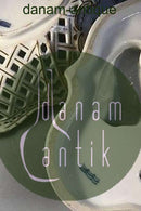 Royal Copenhagen Sächsische Blume durchbrochener zweiteiliger Teller Nr. 1764