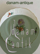 Royal Copenhagen Light Saxon Flower Cake Plate No 1626