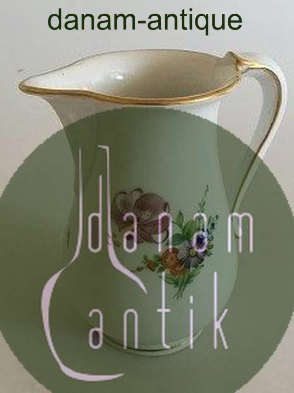 Royal Copenhagen Let Saksisk Blomst Kande No 19