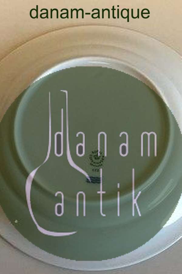 Royal Copenhagen Grå Magnolia Frokosttallerken No 622