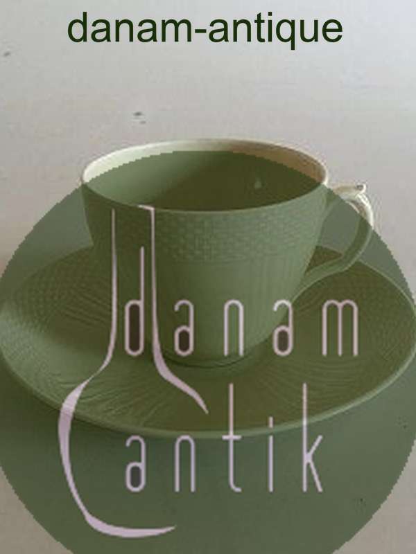 Royal Copenhagen Josephine Creme Curved Coffee Cup and Saucer