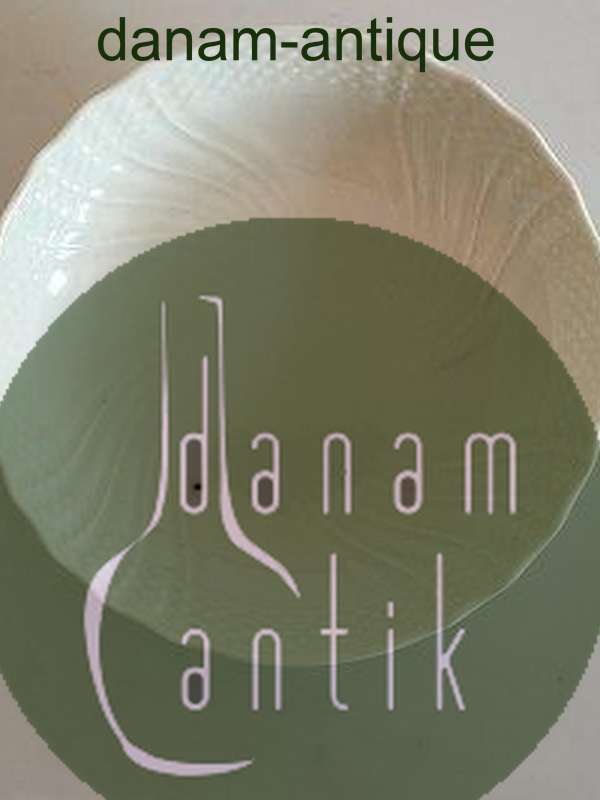 Royal Copenhagen Josephine White Curved Cake Bowl on Short Foot