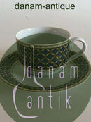 Royal Copenhagen Liselund Dark Blue Coffee Cup and saucer No 072/073