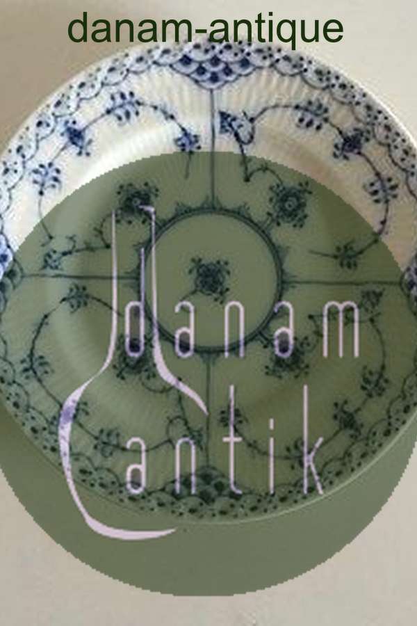 ☆未使用☆ロイヤルコペンハーゲン　ハーフレース　ブルーフルーテッド　皿　6枚 ロイヤルコペンハーゲン（Royal Copenhagen） ブルー