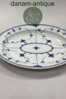 Royal Copenhagen Musselmalet Halvblonde Ovalt fad No 533