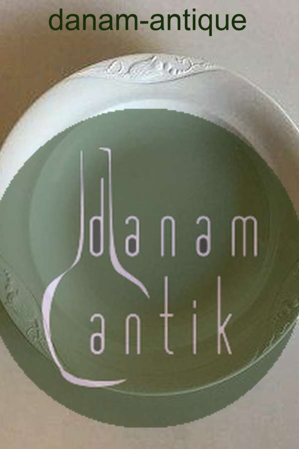 皇家哥本哈根白玉兰带无釉浮雕深盘No 605