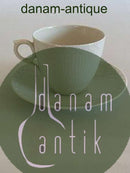 ロイヤルコペンハーゲン ホワイトハーフレース コーヒーカップ＆ソーサー