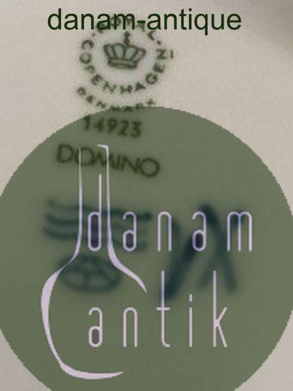 Royal Copenhagen Domino Tallerken No 14923