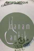 Royal Copenhagen Blå Fisketallerken med Guld No 1212/3002