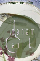 Royal Copenhagen Blue Fish Plate with Gold No 1212/3002.