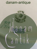 皇家哥本哈根绿色鱼盘（编号919/1710）与Pleuronectes Platessa