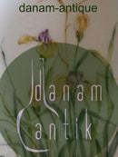 Royal Copenhagen Stel No 116 Deep Plate with Handpainted Flowers and Gold