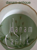 Royal Copenhagen No 116 Deep Plate with Handpainted Flowers and Gold