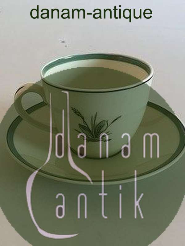 Royal Copenhagen Fuglsang Kaffekop og Underkop No 9656