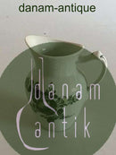 Royal Copenhagen Green Flower Creamer No 1538