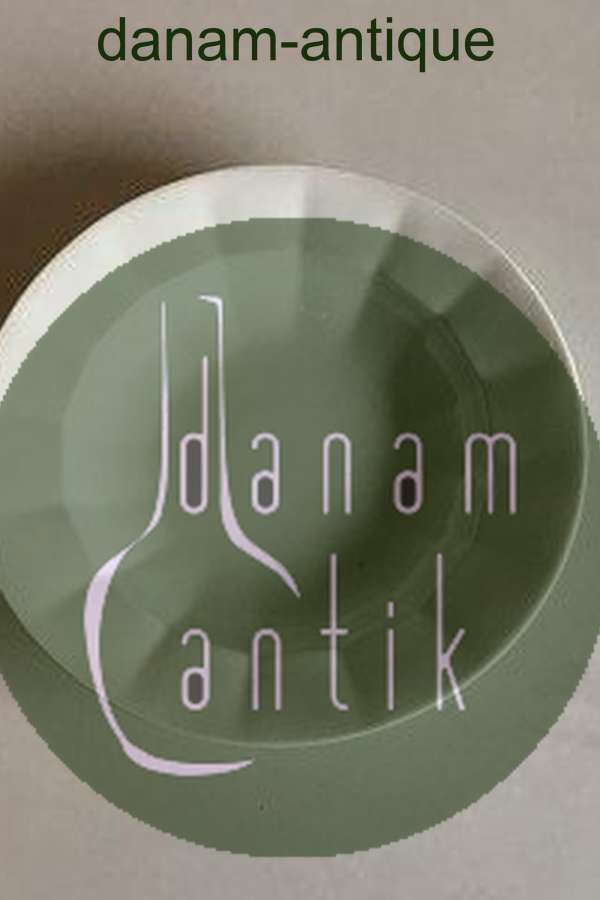 Royal Copenhagen White Blue Flower Angular Deep Plate