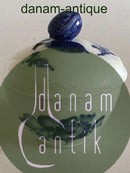 Royal Copenhagen Blaue Blume geflochtene Zuckerdose Nr. 8082