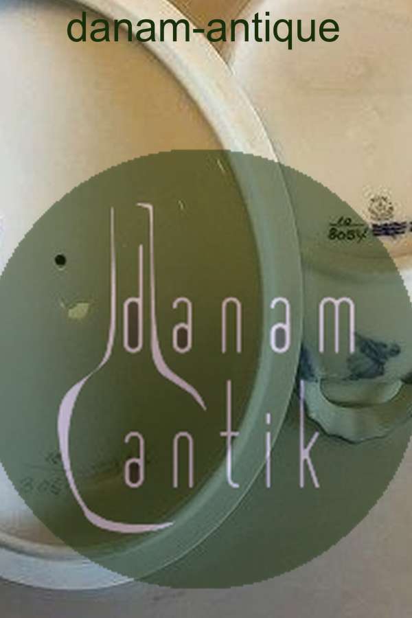 Royal Copenhagen Blå Blomst, Flettet Oval Lågskål No 8054