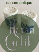 ロイヤルコペンハーゲン ブルーフラワー 編み込みペッパーボックス 2個セット No 8053