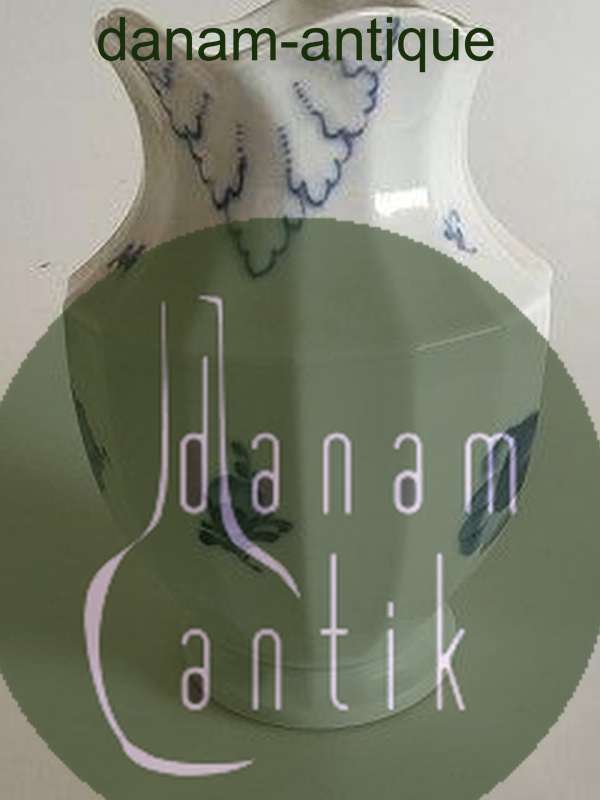 皇家哥本哈根蓝花方形巧克力壶带盖子No 8606