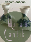 Royal Copenhagen Blue Flower Curved Pair of Candlesticks No 1711