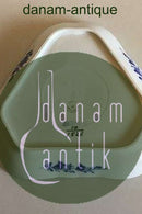 Royal Copenhagen Blå Blomst Svejfet Trekantet Fad No 1526