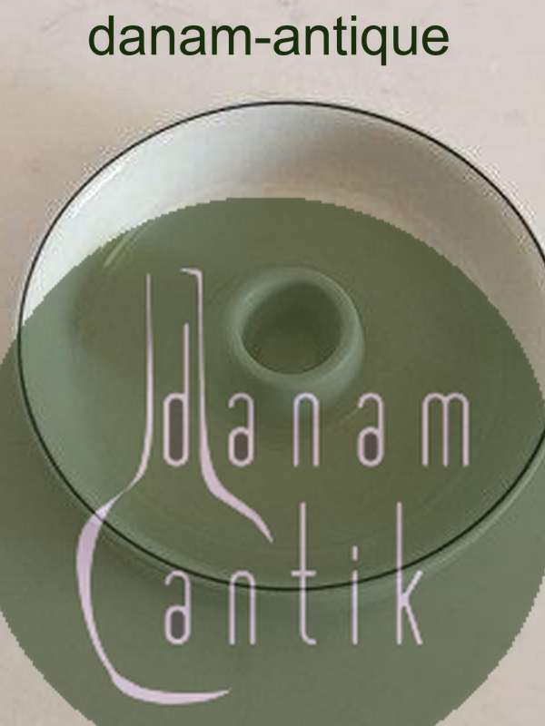 Royal Copenhagen Blåkant Lysestage/Låg No 3091