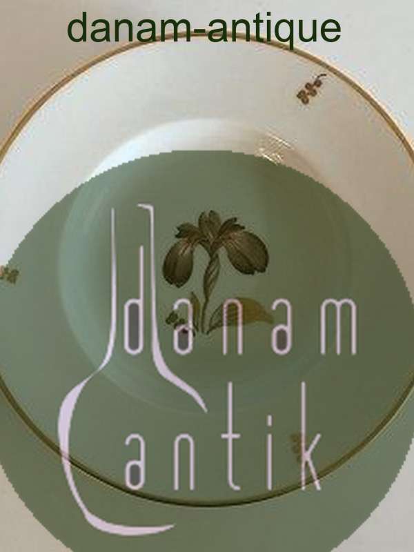 Royal Copenhagen Brun Iris Dyb Tallerken No 10516