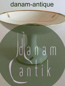 Royal Copenhagen Brun Iris Kageskål på Høj Fod No 9410